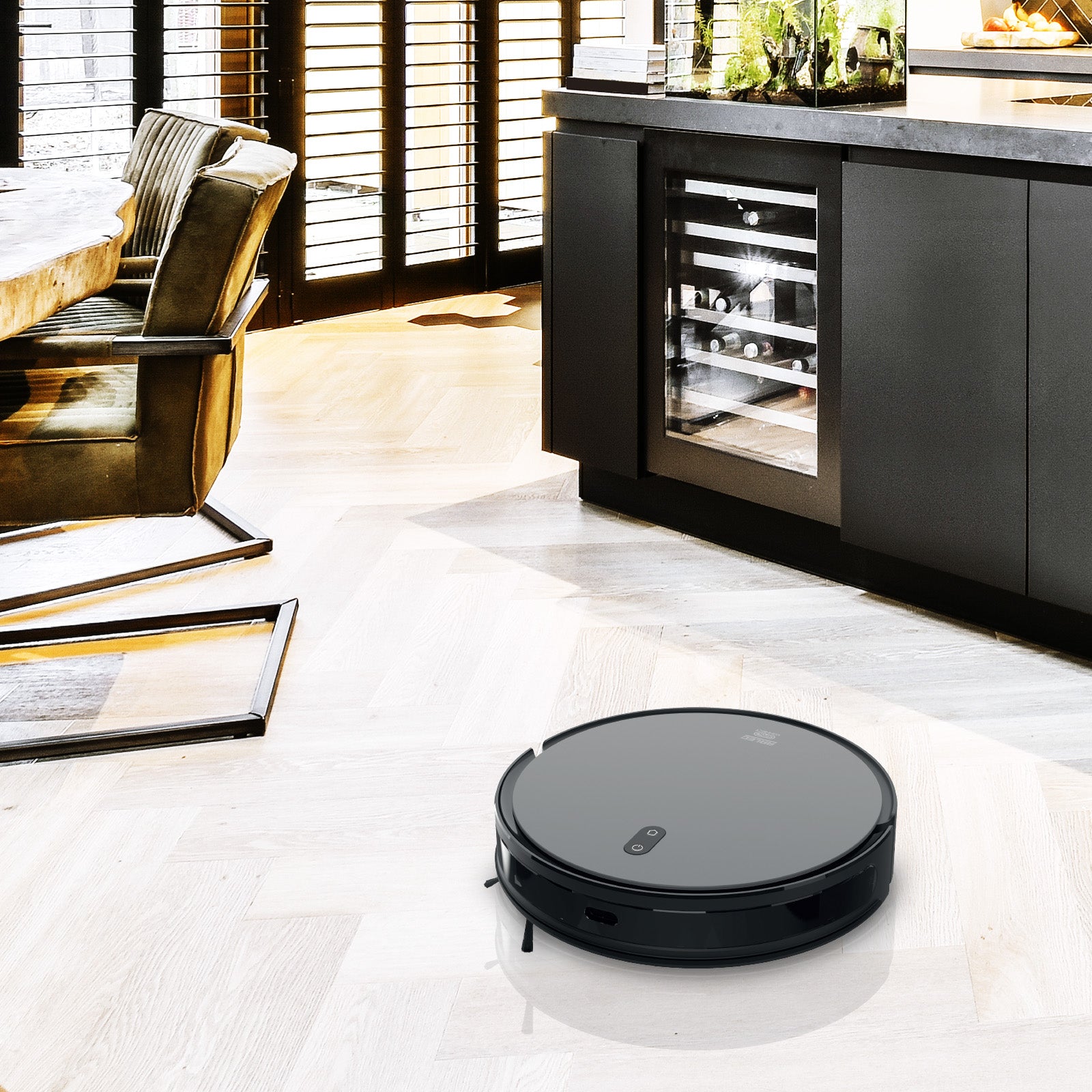 Arlec Lumiray Plus Grid Connect Smart Laser Robotic Vacuum With Dust Collector