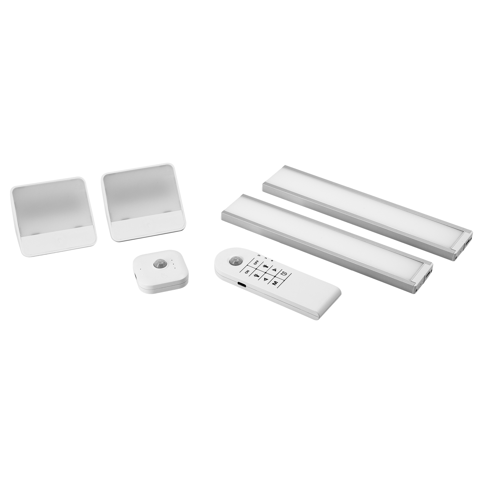 Arlec CCT and Dimmable Rechargeable 2.4GHz Linkable Cabinet Light Kit With PIR