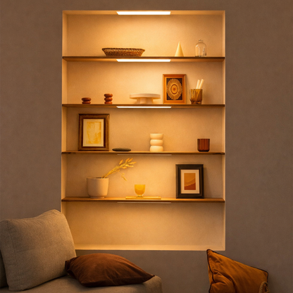 Arlec 300 x 100mm CCT and Dimmable Frameless Cabinet Light With IR Sensor