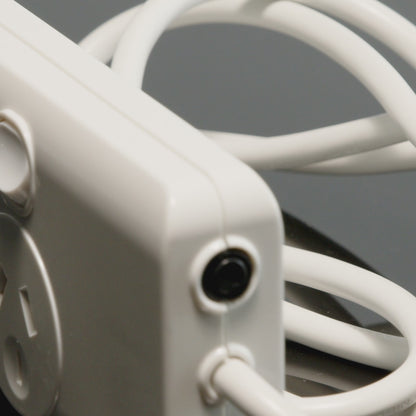 Individually Switch 4 Outlet Powerboard – 4 switch control surge protected extension board