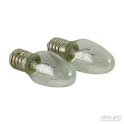  240v night light replacement globes e14-7w 2 pack 