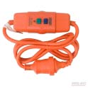  In-line safety switch heavy duty extension lead