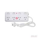 4 outlet 4 switch surge powerboard