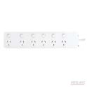  Individual switched surge protected 6 outlet pb