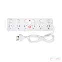  6 outlet 6 switch surge power board