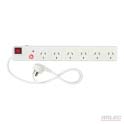  6 outlet surge power board