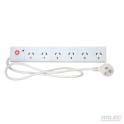  6 outlet surge protected power board